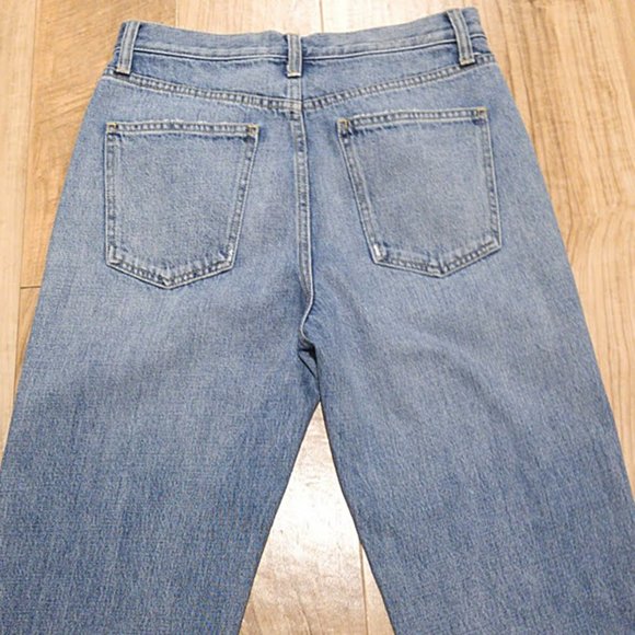 Current/Elliott Blue Jeans Womens 28 Vanessa Crop Straight Leg High Rise 31x26 - Picture 8 of 12